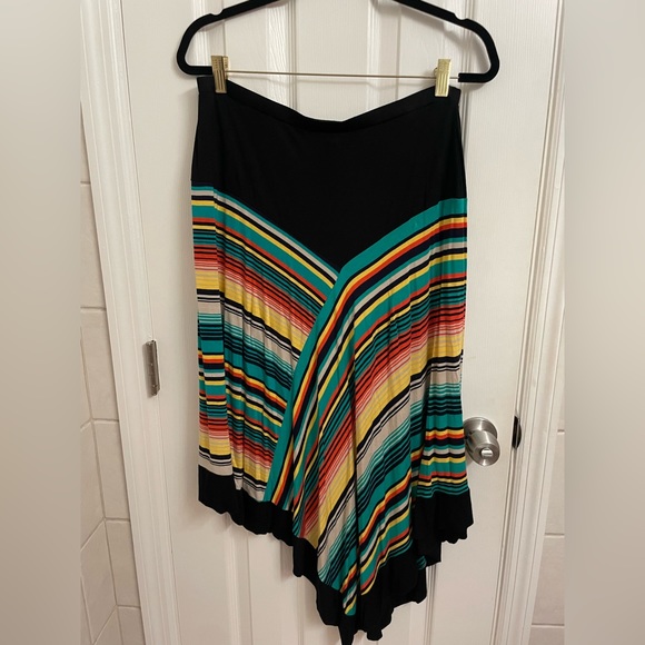 Spense Asymmetrical Comfy Midi Skirt Size Large - Picture 4 of 4